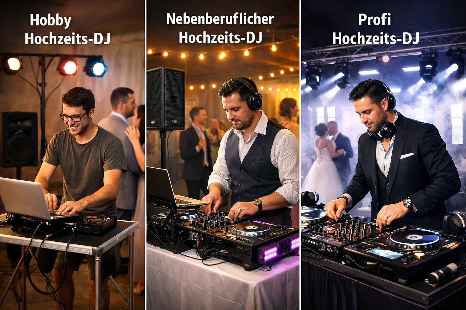 Kosten für Profi Hochzeits-DJ