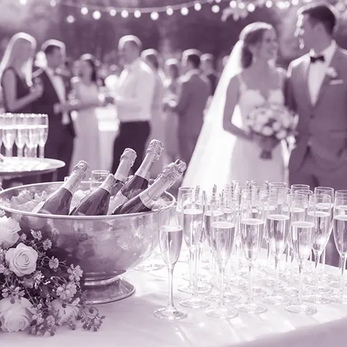 sektempfang hochzeit mit DJ Karlsruhe Sektempfang Hochzeit mit DJ Karlsruhe